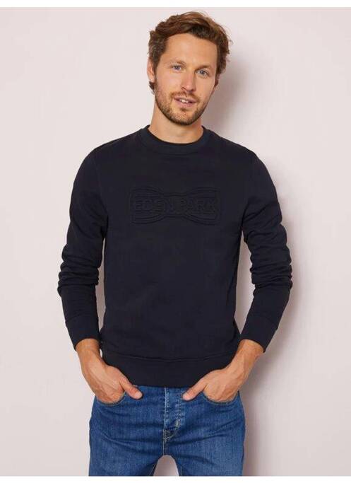 Pull bleu marine EDEN PARK pour homme