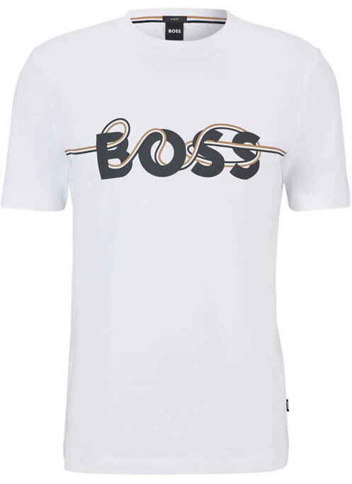 T-shirt blanc HUGO BOSS pour homme