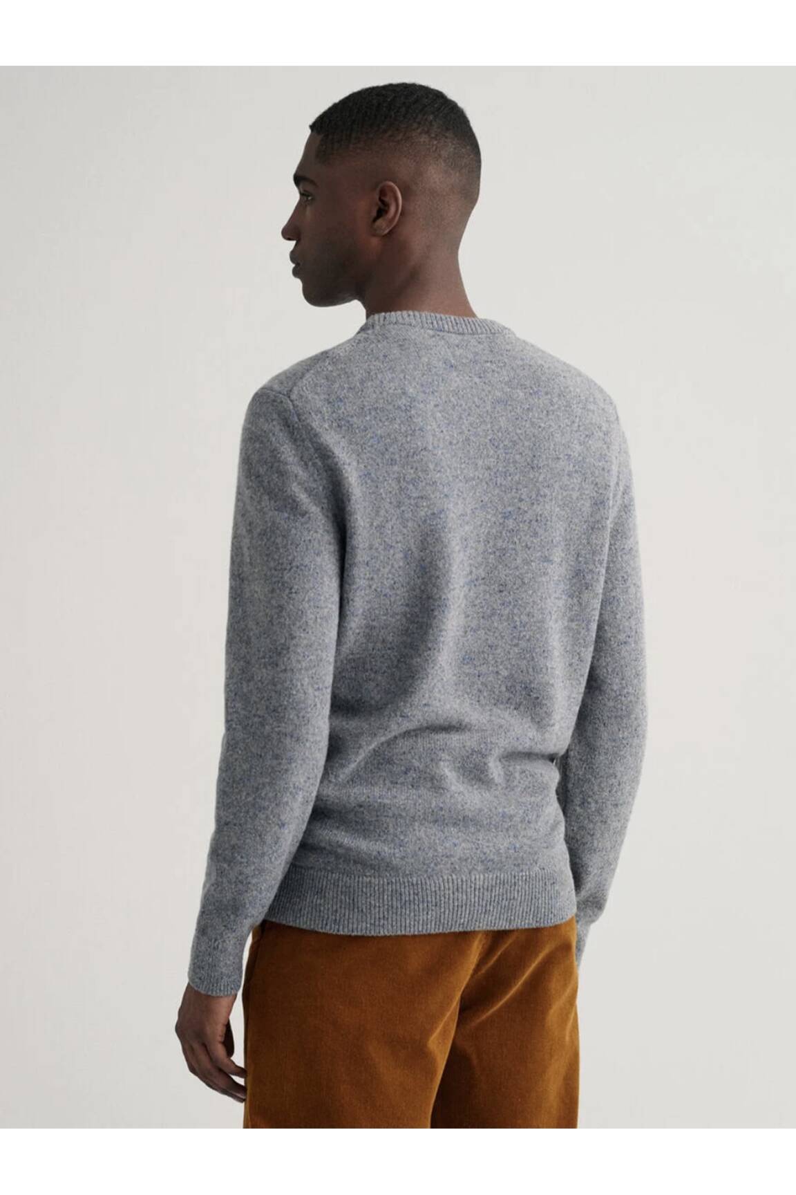 Pull gant homme discount gris