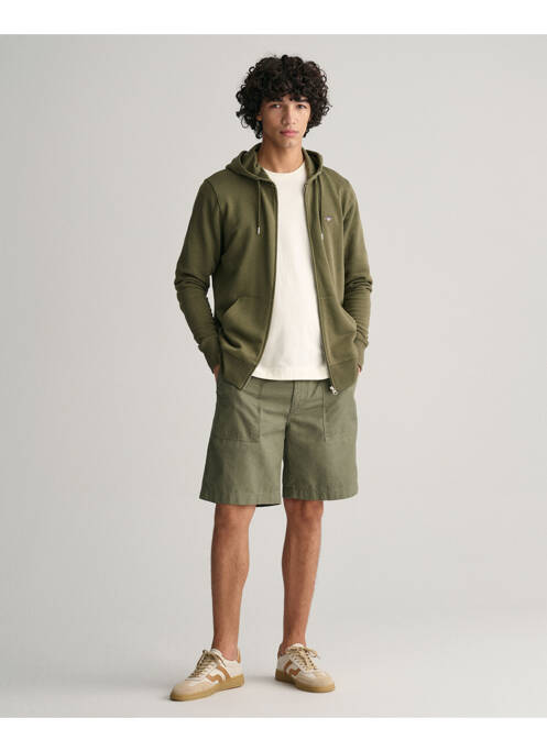 Pull kaki GANT pour homme