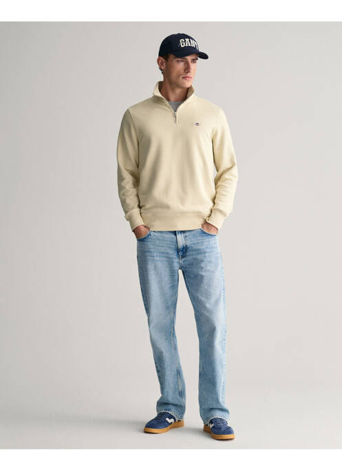 Pull jaune GANT pour homme