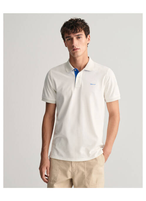 Polo blanc GANT homme