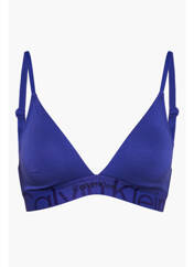 Soutien-gorge bleu CALVIN KLEIN femme seconde vue