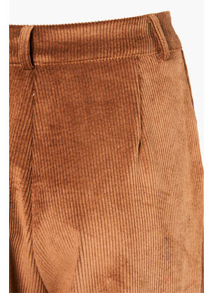 Pantalon droit beige TERRA DI SIENA femme