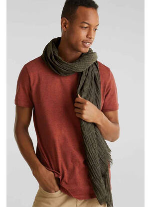 Foulard vert ESPRIT homme