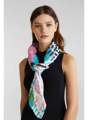 Foulard bleu ESPRIT femme