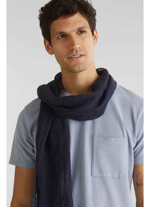 Foulard bleu ESPRIT homme