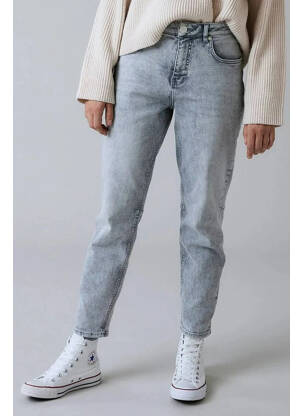 Jean coupe Mom gris OPUS pour femme