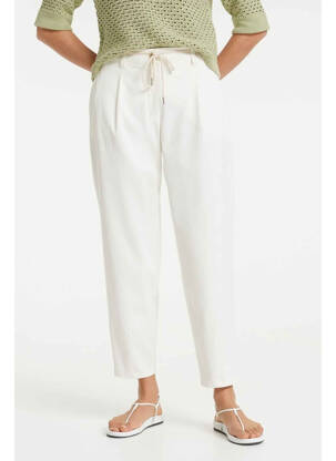 Pantalon 7/8 blanc OPUS femme