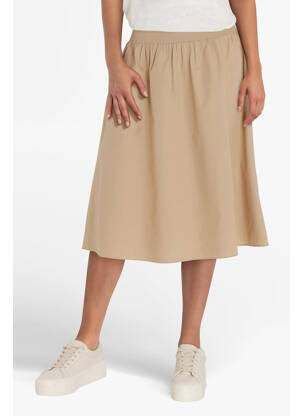 Jupe courte beige OPUS femme