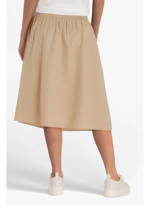 Jupe courte beige OPUS femme