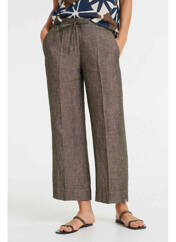 Pantalon flare marron OPUS pour femme seconde vue