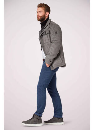 Pantalon chino bleu TOM TAILOR pour homme