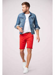 Short rouge TOM TAILOR pour homme seconde vue