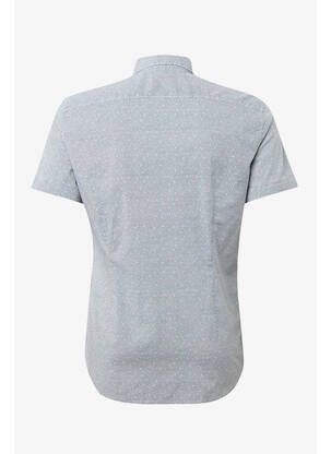 Chemise manches courtes bleu TOM TAILOR homme