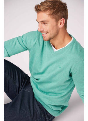 Pull vert TOM TAILOR pour homme