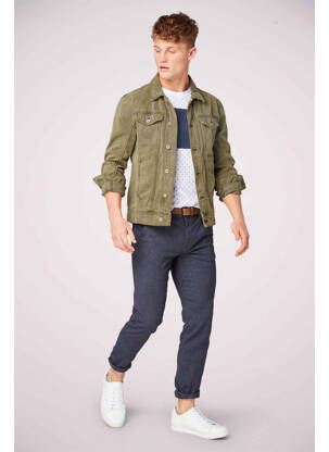 Pantalon chino bleu TOM TAILOR homme