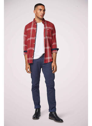 Pantalon chino bleu TOM TAILOR homme