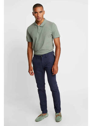 Pantalon chino bleu TOM TAILOR homme