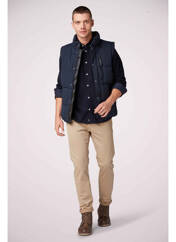 Pantalon chino beige TOM TAILOR pour homme seconde vue