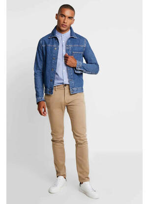 Pantalon chino beige TOM TAILOR homme