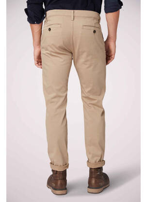 Pantalon chino beige TOM TAILOR homme