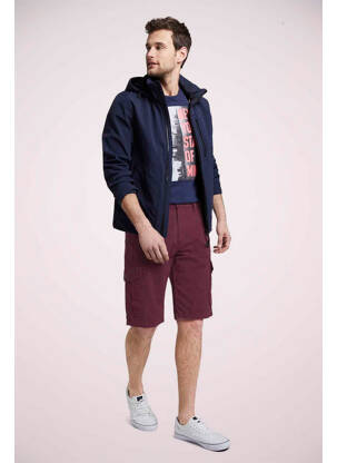 Short rouge TOM TAILOR homme