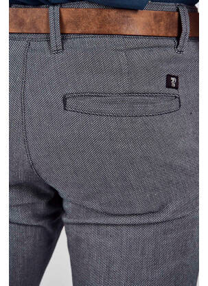 Pantalon chino bleu TOM TAILOR homme