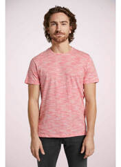 T-shirt rouge TOM TAILOR pour homme seconde vue