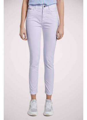 Jeans coupe slim blanc TOM TAILOR femme