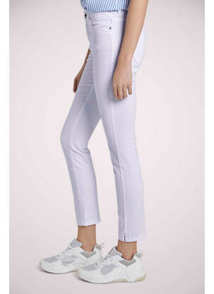 Jeans coupe slim blanc TOM TAILOR femme