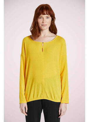 T-shirt jaune TOM TAILOR femme