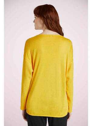 T-shirt jaune TOM TAILOR femme