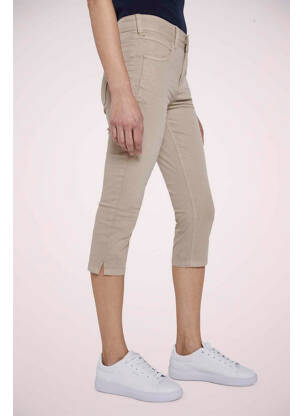 Jeans coupe slim beige TOM TAILOR femme