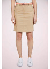 Jupe courte beige TOM TAILOR pour femme seconde vue