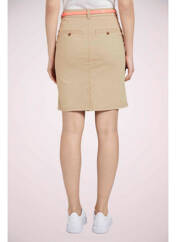 Jupe courte beige TOM TAILOR pour femme seconde vue