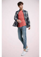 Chemise manches longues gris TOM TAILOR pour homme seconde vue