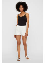 Short blanc VERO MODA pour femme seconde vue