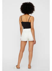Short blanc VERO MODA pour femme seconde vue