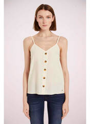 T-shirt beige TOM TAILOR pour femme seconde vue