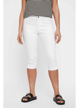 Pantacourt blanc VERO MODA femme