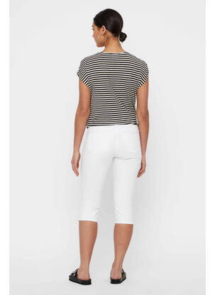 Pantacourt blanc VERO MODA femme