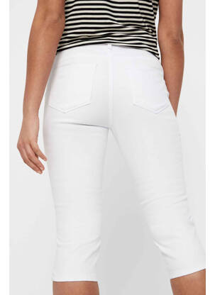 Pantacourt blanc VERO MODA femme