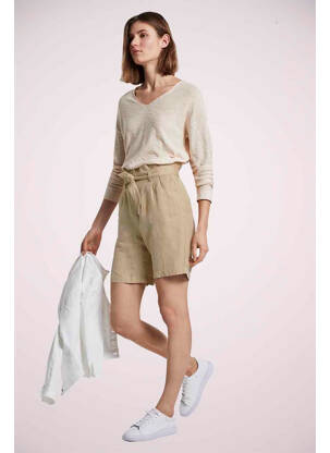 Bermuda beige TOM TAILOR femme