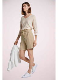Bermuda beige TOM TAILOR femme