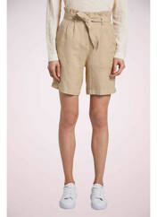 Bermuda beige TOM TAILOR pour femme seconde vue