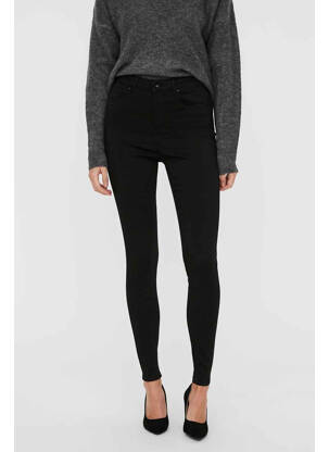 Jeans coupe slim noir VERO MODA femme