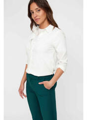 Pantalon chino vert VERO MODA pour femme seconde vue