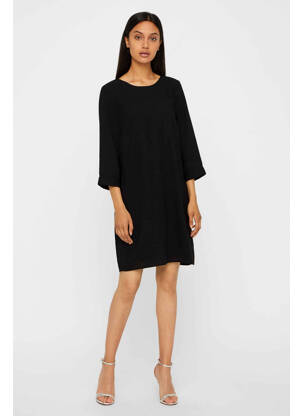 Robe mi-longue noir VERO MODA femme