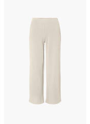 Pantalon flare beige VERO MODA pour femme seconde vue